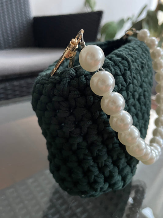 Deep Forest Pearl - Borsa fatta a mano edizione Unica