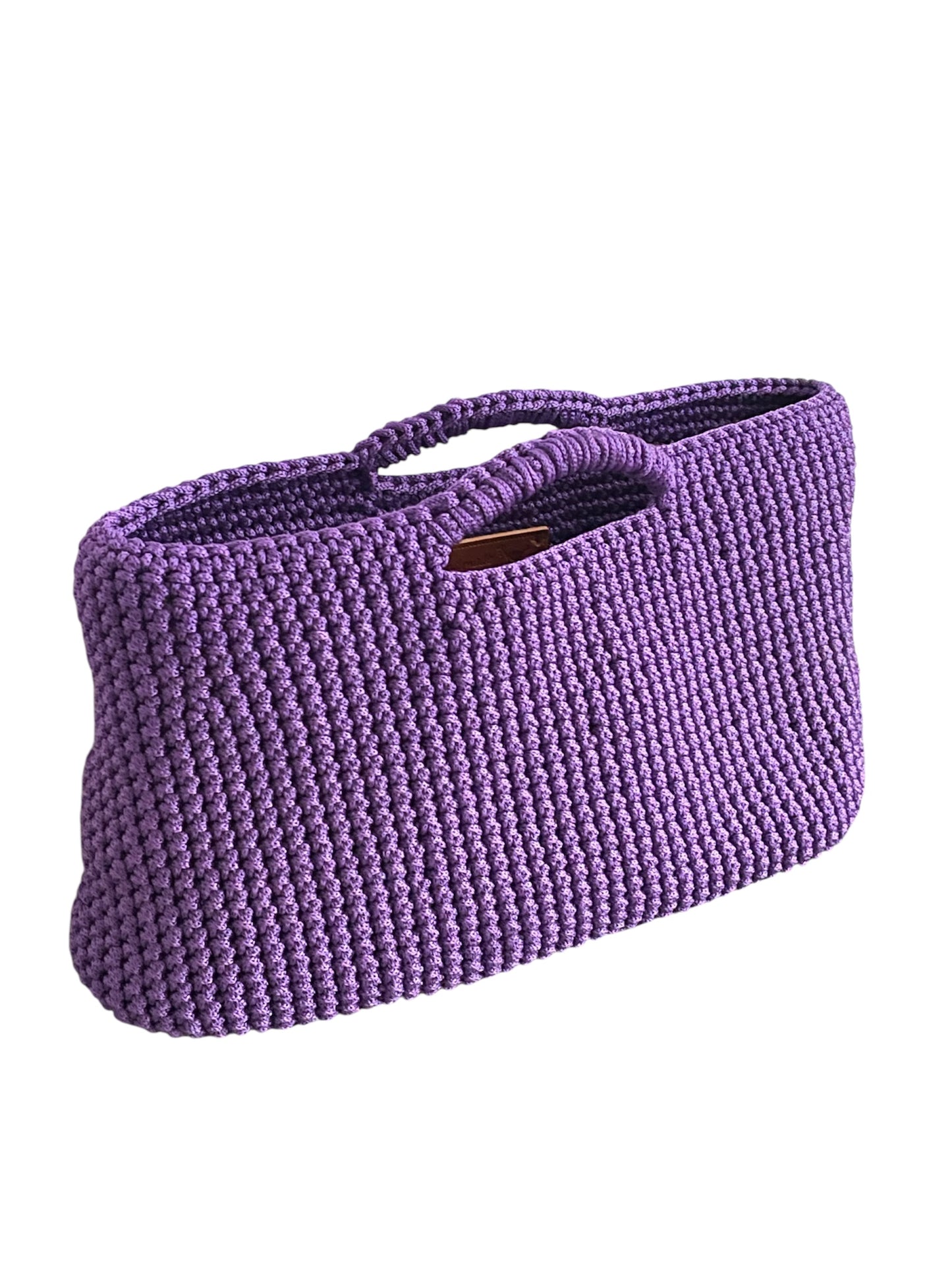 Purple Maze - Borsa fatta a mano edizione Unica