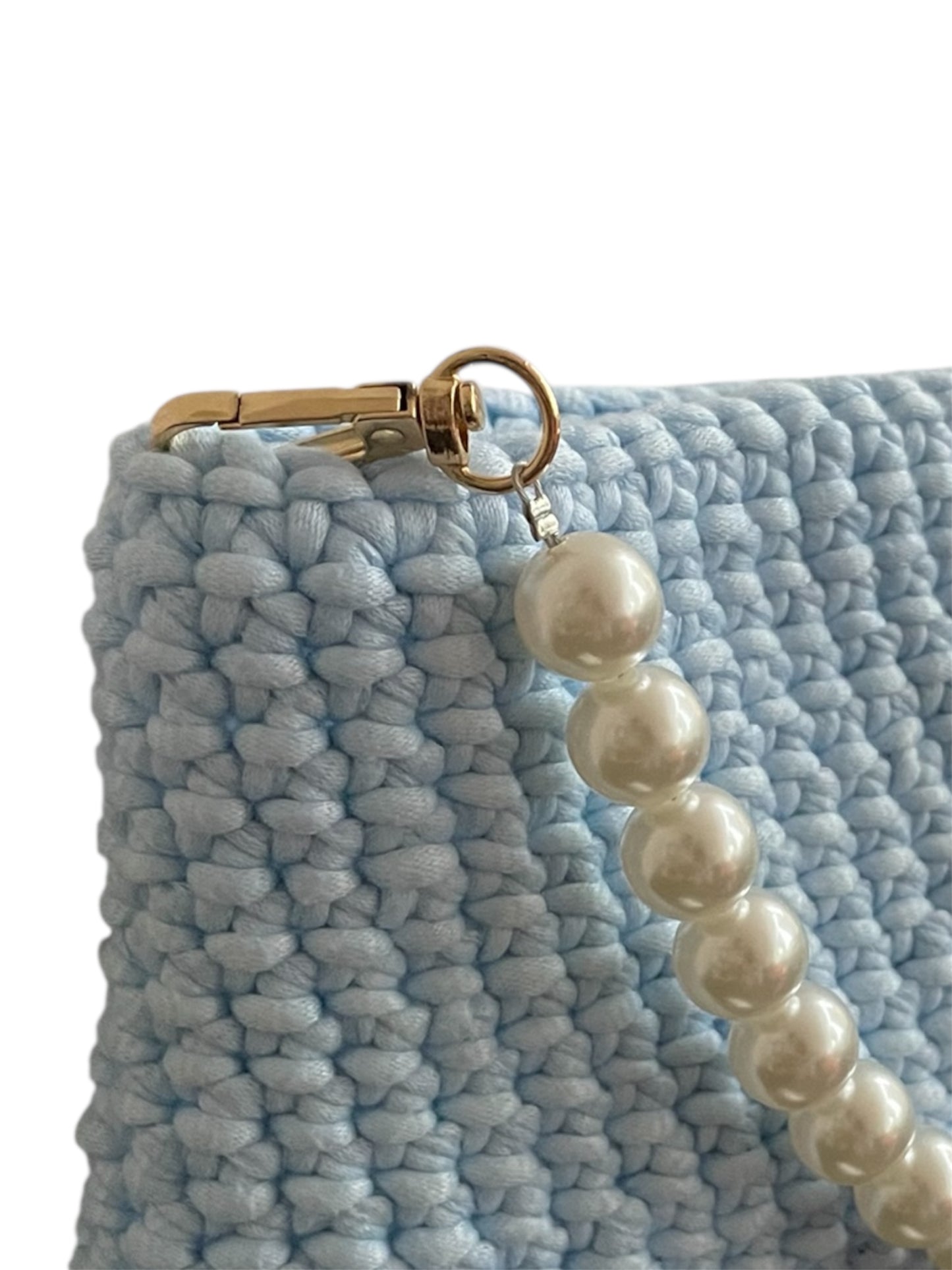Blue Pearl - Borsa fatta a mano edizione Unica