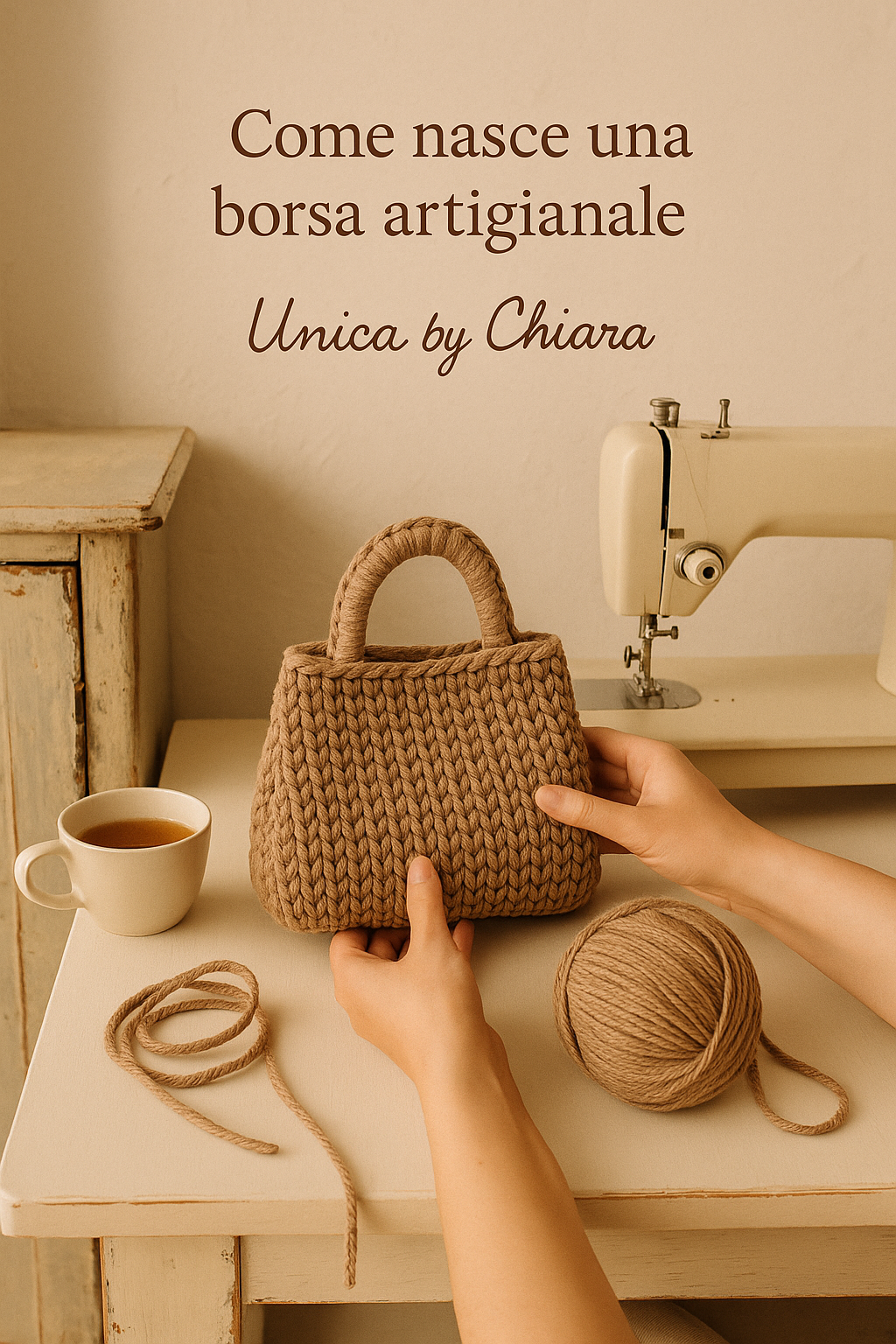 Come nasce una borsa artigianale